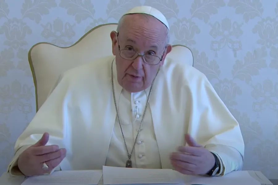 Pope Francis sends a video message to the Italian Charismatic Consultation, May 15, 2021.?w=200&h=150